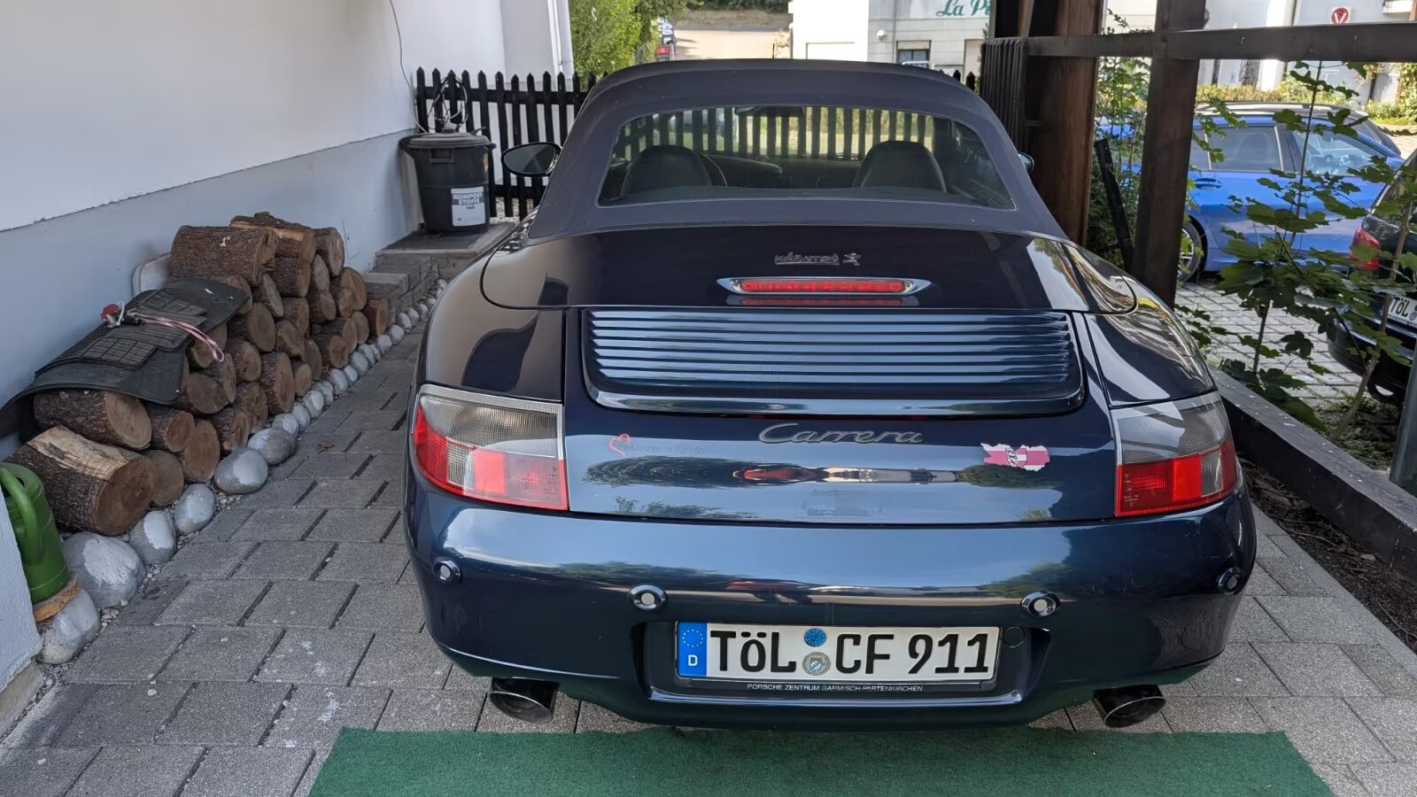 photo Porsche 911 996 3.4 Cabriolet Automatique Tiptronic S 1998 10420