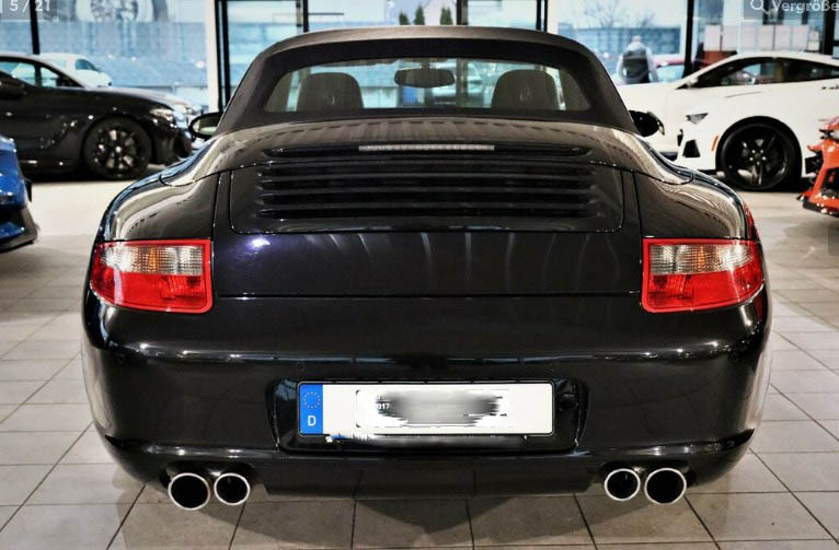 photo Porsche 911 997 Cabriolet Automatique Tiptronic S 2005 8602