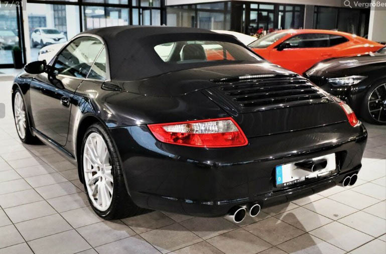photo Porsche 911 997 Cabriolet Automatique Tiptronic S 2005 8602