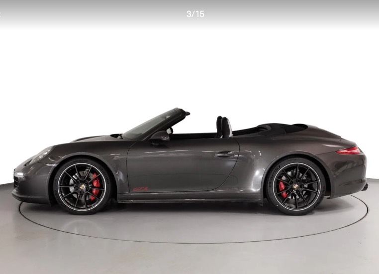 photo Porsche 911 991 Cabriolet Automatique PDK 2015 8862