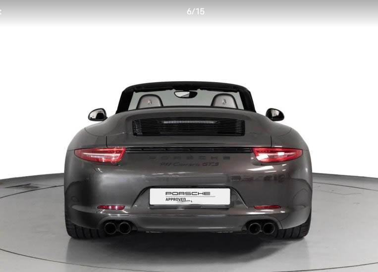 photo Porsche 911 991 Cabriolet Automatique PDK 2015 8862