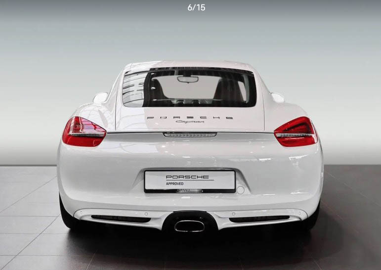 photo Porsche Boxster Cayman (981) Roadster Automatique PDK 2013 8944