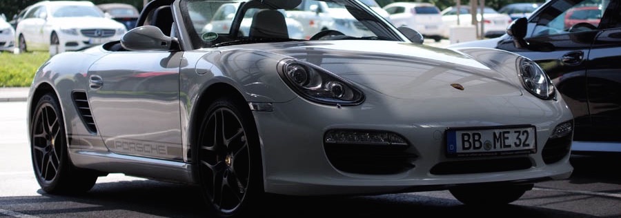Importation Porsche occasion Boxster 987 S Blanc Carrare