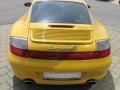 Photo logo Porsche 996 4S Jaune Vitesse 