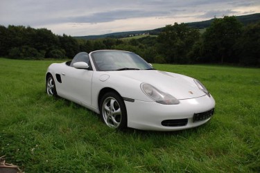 Photo Porsche Boxster 986 Blanc Carrara