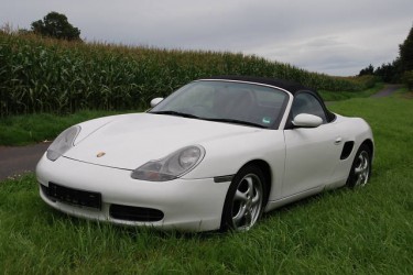 Photo Porsche Boxster 986 Blanc Carrara