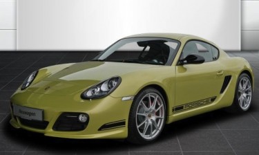 Photo Porsche Cayman R Vert Péridot