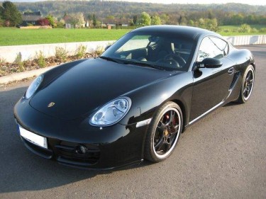 Photo Porsche Cayman S Black Edition Basalte