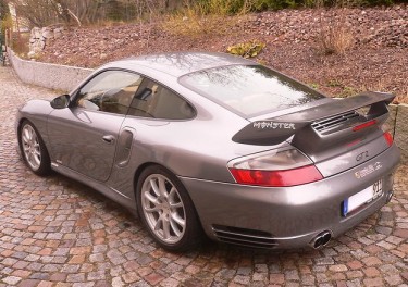 Photo Porsche 996 GT2 Gris Kerguelen 483 cv