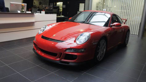 Teintes Porsche 997 GT3 phase 1