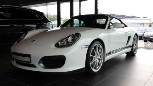 options Porsche Boxster Spyder 320 cv type 987