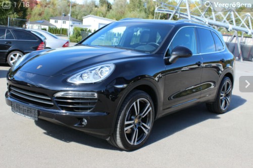 options Porsche Cayenne diesel 92a