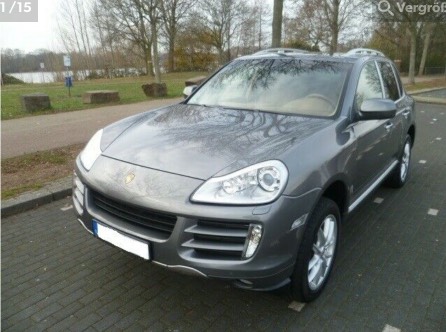 options Porsche Cayenne V6 290 cv