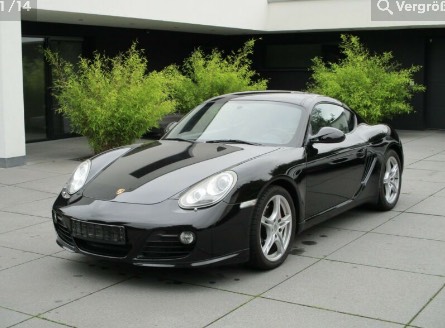 Teintes Porsche Cayman 987 S 320 cv