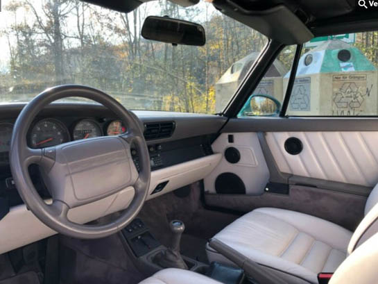 Achat Porsche 911 type 964 TLU cabriolet