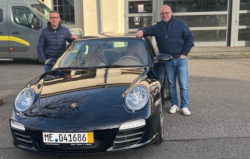 Avis client vente export Porsche 997 4S coupe