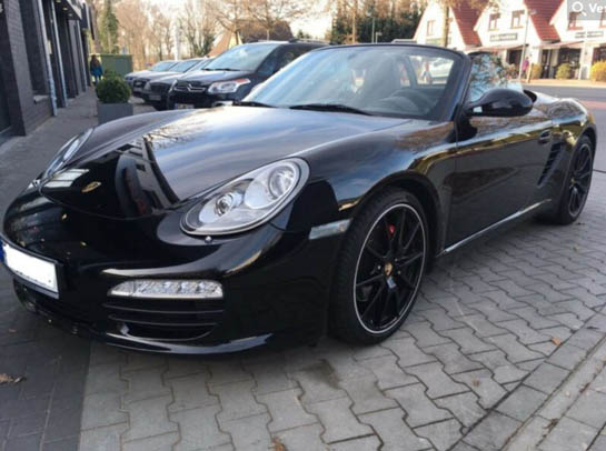 Vente Porsche Boxster type 987 S Black Edition